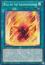 Will of the Salamangreat⁣ - Legendary Duelists: Soulburning Volcano⁣ (Common)⁣ [049]