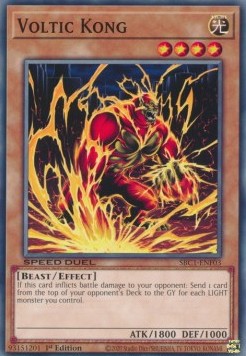 Voltic Kong⁣ - Speed Duel: Streets of Battle City⁣ (Common)⁣ [F03]
