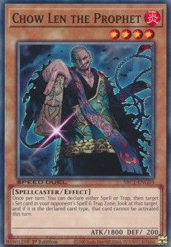 Chow Len the Prophet - Speed Duel: Streets of Battle City (Common) [SBC1-G03]