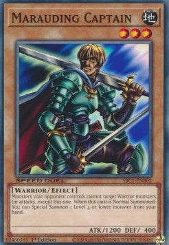 Marauding Captain (V.1 - Common)⁣ - Speed Duel: Streets of Battle City⁣ (Common)⁣ [B02]