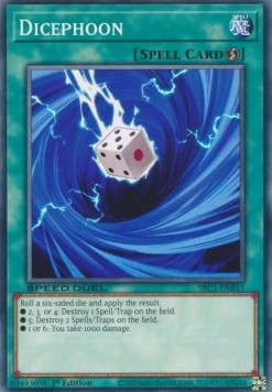 Dicephoon⁣ - Speed Duel: Streets of Battle City⁣ (Common)⁣ [B11]