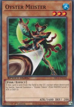 Oyster Meister⁣ - Speed Duel: Streets of Battle City⁣ (Common)⁣ [C05]
