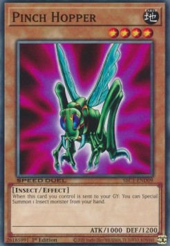 Pinch Hopper⁣ - Speed Duel: Streets of Battle City⁣ (Common)⁣ [D09]