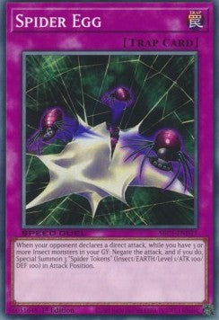 Spider Egg⁣ - Speed Duel: Streets of Battle City⁣ (Common)⁣ [D17]