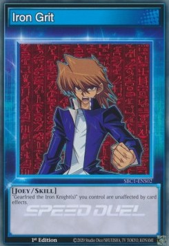 Iron Grit (Skill)⁣ - Speed Duel: Streets of Battle City⁣ (Common)⁣ [S02]