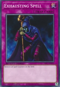 Exhausting Spell⁣ - Speed Duel: Streets of Battle City⁣ (Common)⁣ [I21]