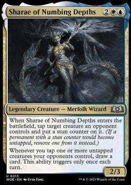 Sharae of Numbing Depths⁣ - Wilds of Eldraine⁣ (Uncommon)⁣ [213]