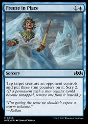 Freeze in Place⁣ - Wilds of Eldraine⁣ (Common)⁣ [50]