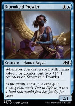 Stormkeld Prowler⁣ - Wilds of Eldraine⁣ (Common)⁣ [71]