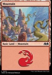 Mountain (V.2)⁣ - Wilds of Eldraine⁣ (Land)⁣ [273]