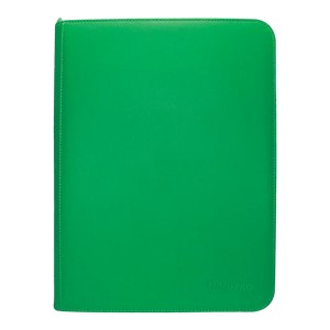Ultra-Pro Vivid Zippered 9-Pocket PRO-Binder (Green)