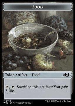 Food Token (V.4)⁣ - Wilds of Eldraine: Extras⁣ (Token)⁣ [13]