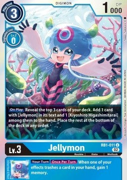 Jellymon (RB1-011) (V.1)⁣ - Resurgence Booster⁣ (Uncommon)⁣ [011]