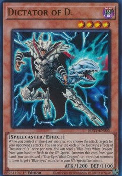 Dictator of D.⁣ - 25th Anniversary Tin: Dueling Heroes Mega Pack⁣ (Ultra Rare)⁣ [005]