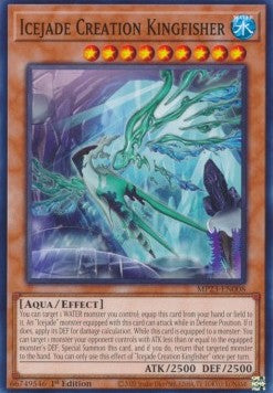 Icejade Creation Kingfisher⁣ - 25th Anniversary Tin: Dueling Heroes Mega Pack⁣ (Common)⁣ [008]