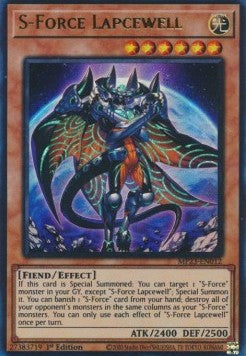 S-Force Lapcewell⁣ - 25th Anniversary Tin: Dueling Heroes Mega Pack⁣ (Ultra Rare)⁣ [012]