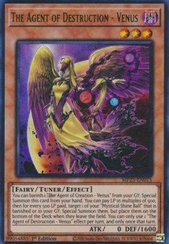 The Agent of Destruction - Venus⁣ - 25th Anniversary Tin: Dueling Heroes Mega Pack⁣ (Ultra Rare)⁣ [015]
