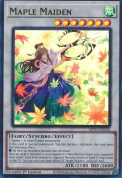 Maple Maiden⁣ - 25th Anniversary Tin: Dueling Heroes Mega Pack⁣ (Ultra Rare)⁣ [022]