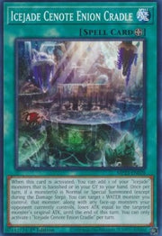 Icejade Cenote Enion Cradle⁣ - 25th Anniversary Tin: Dueling Heroes Mega Pack⁣ (Common)⁣ [028]