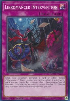 Libromancer Intervention⁣ - 25th Anniversary Tin: Dueling Heroes Mega Pack⁣ (Common)⁣ [049]