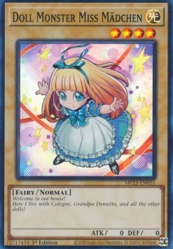 Doll Monster Miss Mädchen⁣ - 25th Anniversary Tin: Dueling Heroes Mega Pack⁣ (Super Rare)⁣ [051]