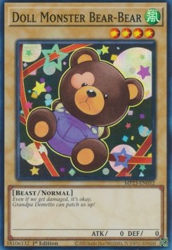 Doll Monster Bear-Bear⁣ - 25th Anniversary Tin: Dueling Heroes Mega Pack⁣ (Super Rare)⁣ [052]