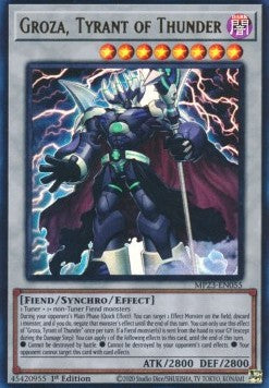 Groza, Tyrant of Thunder⁣ - 25th Anniversary Tin: Dueling Heroes Mega Pack⁣ (Ultra Rare)⁣ [055]