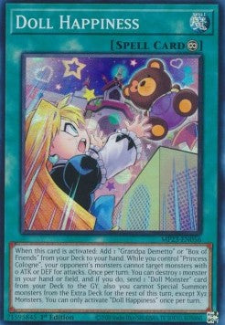 Doll Happiness⁣ - 25th Anniversary Tin: Dueling Heroes Mega Pack⁣ (Super Rare)⁣ [056]