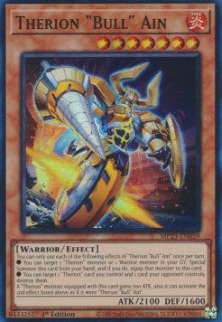 Therion "Bull" Ain⁣ - 25th Anniversary Tin: Dueling Heroes Mega Pack⁣ (Super Rare)⁣ [059]