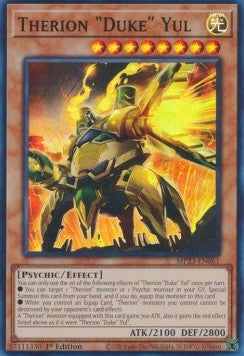 Therion "Duke" Yul⁣ - 25th Anniversary Tin: Dueling Heroes Mega Pack⁣ (Super Rare)⁣ [061]