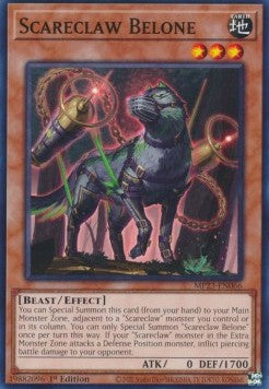 Scareclaw Belone⁣ - 25th Anniversary Tin: Dueling Heroes Mega Pack⁣ (Common)⁣ [066]