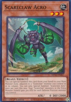 Scareclaw Acro⁣ - 25th Anniversary Tin: Dueling Heroes Mega Pack⁣ (Common)⁣ [067]
