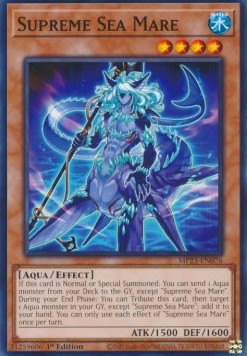 Supreme Sea Mare⁣ - 25th Anniversary Tin: Dueling Heroes Mega Pack⁣ (Common)⁣ [076]