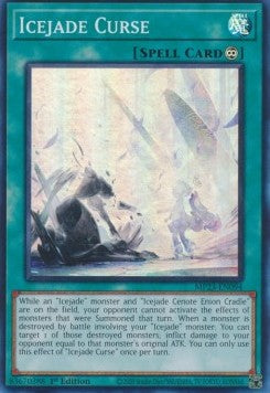 Icejade Curse⁣ - 25th Anniversary Tin: Dueling Heroes Mega Pack⁣ (Super Rare)⁣ [094]