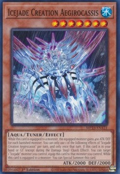 Icejade Creation Aegirocassis⁣ - 25th Anniversary Tin: Dueling Heroes Mega Pack⁣ (Common)⁣ [121]