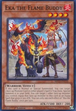 Eka the Flame Buddy⁣ - 25th Anniversary Tin: Dueling Heroes Mega Pack⁣ (Common)⁣ [130]