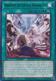 Branded in Central Dogmatika⁣ - 25th Anniversary Tin: Dueling Heroes Mega Pack⁣ (Rare)⁣ [138]