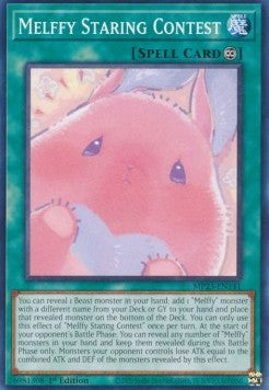 Melffy Staring Contest⁣ - 25th Anniversary Tin: Dueling Heroes Mega Pack⁣ (Common)⁣ [141]