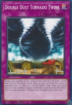 Double Dust Tornado Twins⁣ - 25th Anniversary Tin: Dueling Heroes Mega Pack⁣ (Common)⁣ [147]