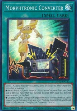 Morphtronic Converter⁣ - 25th Anniversary Tin: Dueling Heroes Mega Pack⁣ (Super Rare)⁣ [150]