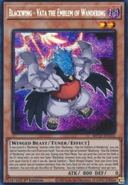 Blackwing - Vata the Emblem of Wandering - 25th Anniversary Tin: Dueling Heroes Mega Pack (Secret Rare) [MP23-152]