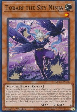 Tobari the Sky Ninja⁣ - 25th Anniversary Tin: Dueling Heroes Mega Pack⁣ (Common)⁣ [166]