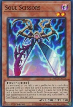 Soul Scissors⁣ - 25th Anniversary Tin: Dueling Heroes Mega Pack⁣ (Super Rare)⁣ [176]