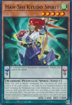 Han-Shi Kyudo Spirit⁣ - 25th Anniversary Tin: Dueling Heroes Mega Pack⁣ (Rare)⁣ [179]