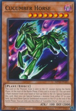 Cucumber Horse⁣ - 25th Anniversary Tin: Dueling Heroes Mega Pack⁣ (Common)⁣ [183]
