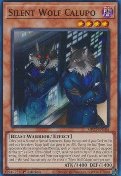 Silent Wolf Calupo⁣ - 25th Anniversary Tin: Dueling Heroes Mega Pack⁣ (Super Rare)⁣ [184]