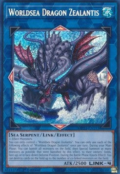 Worldsea Dragon Zealantis⁣ - 25th Anniversary Tin: Dueling Heroes Mega Pack⁣ (Secret Rare)⁣ [193]