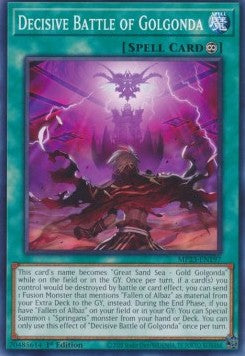 Decisive Battle of Golgonda⁣ - 25th Anniversary Tin: Dueling Heroes Mega Pack⁣ (Common)⁣ [197]