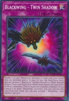Blackwing - Twin Shadow⁣ - 25th Anniversary Tin: Dueling Heroes Mega Pack⁣ (Common)⁣ [207]