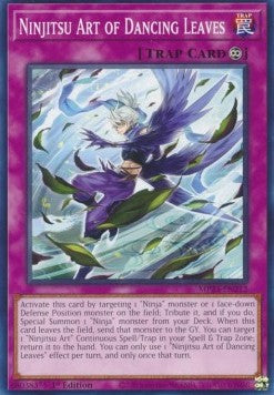Ninjitsu Art of Dancing Leaves⁣ - 25th Anniversary Tin: Dueling Heroes Mega Pack⁣ (Common)⁣ [212]
